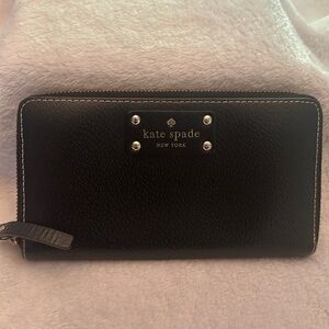 Kate Spade wallet, Black/Pink